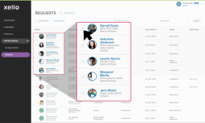 multiple students selected on requests page